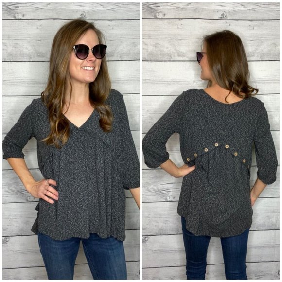 Tops - Button Detail Top NWT